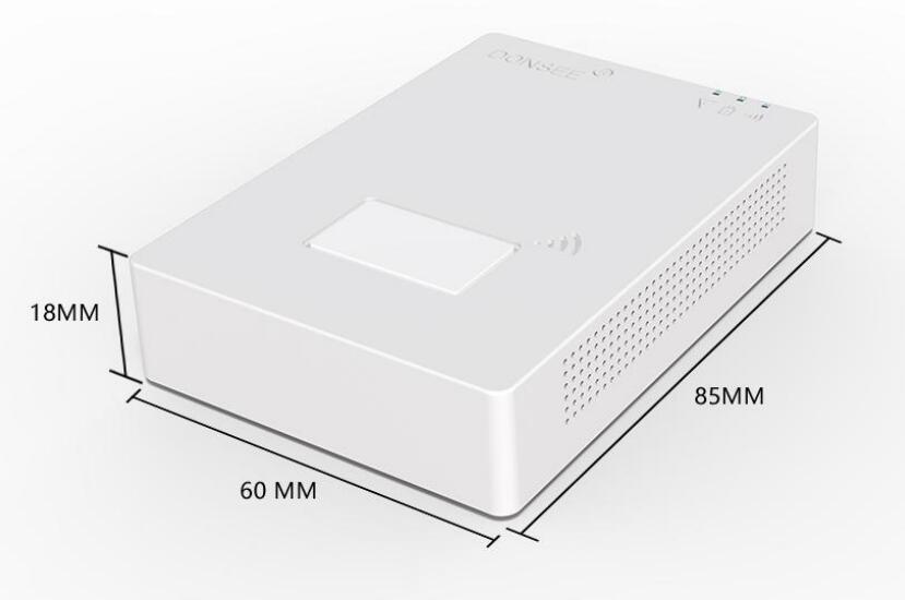云解碼身份證讀卡器整機實物圖