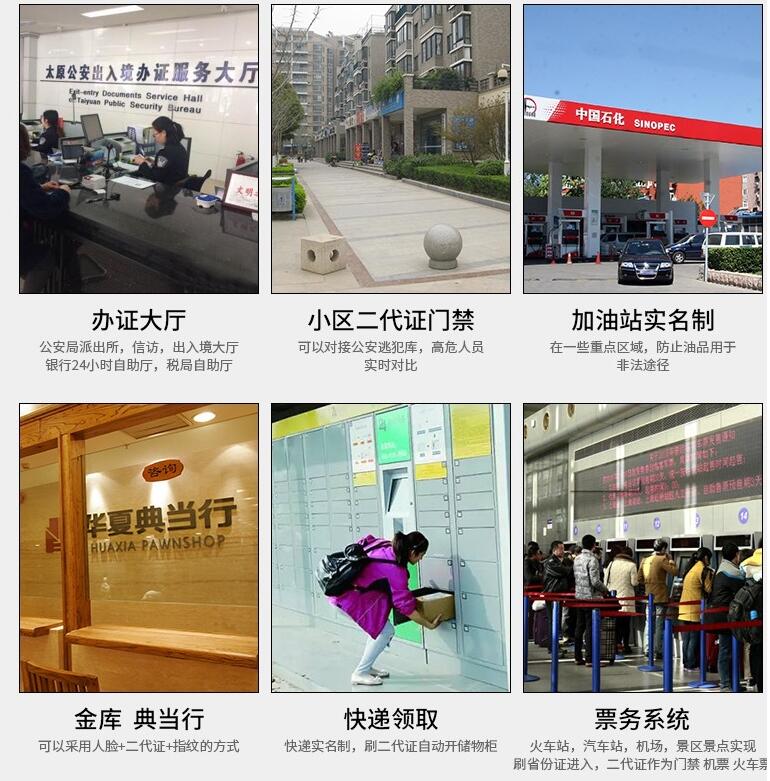 身份證門(mén)禁系統(tǒng)應(yīng)用行業(yè)