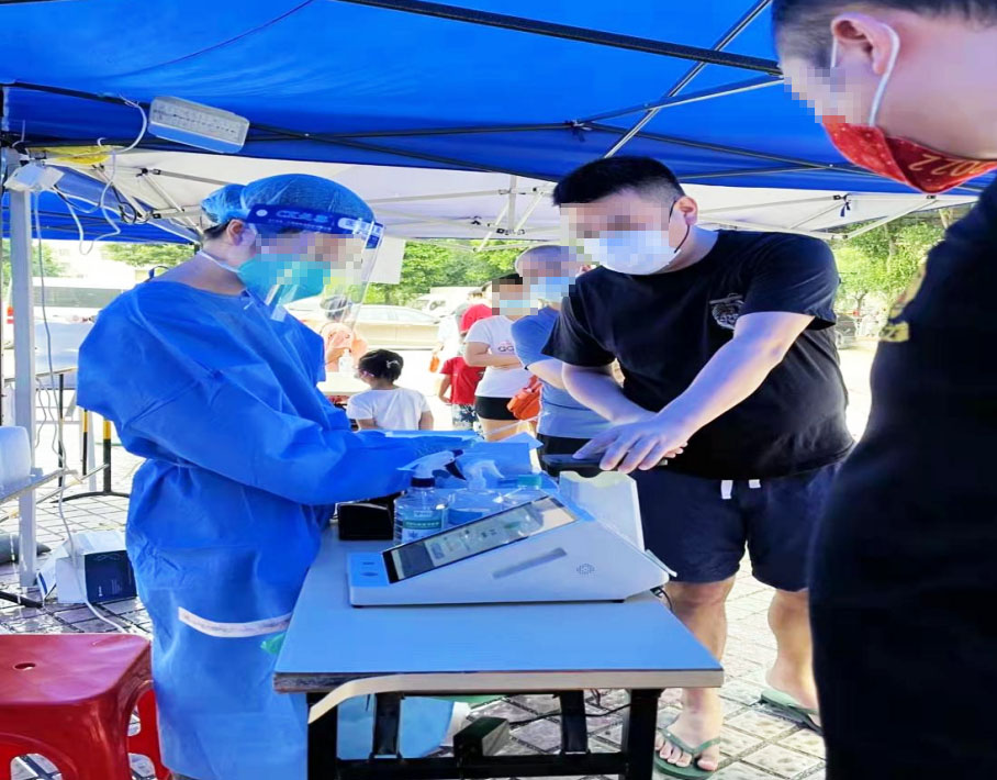 雙屏核酸自助一體機(jī)